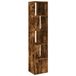 VidaXL Boekenkast 40x36x189 cm bewerkt hout gerookt eikenkleurig