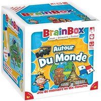 Asmodee BrainBox Reis rond de wereld achtergrondspel