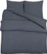 vidaXL Dekbedovertrekset lichtgewicht 200x220 cm microvezel antraciet