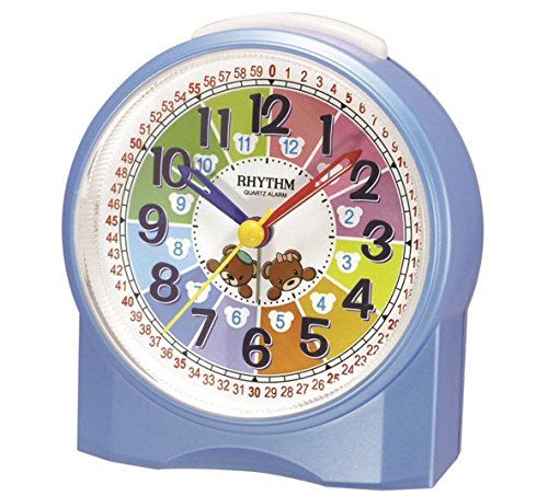 Rhythm CRE827NR04 Wekker Kunststof Analoog Licht Alarm Wit