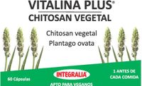 Vitalina Plus Chitosan Végétal 60 gélules