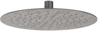 IVY Hoofddouche Slim 25 cm - Eco-air - Geborsteld Metal Black