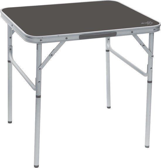 Bo-Camp Campingtafel - Opvouwbaar - 70x60 cm - Grijs