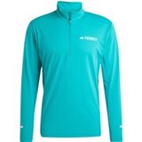 adidas Terrex XPR Half-Zip Hardloopshirt Heren-Groen, Maat XL