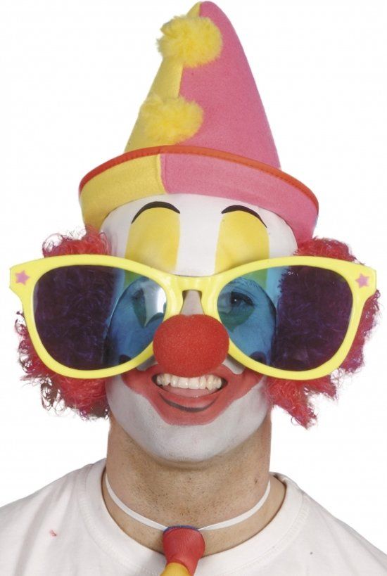 Smiffys Grote clowns bril