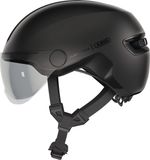 ABUS HUD-Y ACE velvet black M - 54-58 cm - zwart - Geschikt voor gebruik op elektrische fietsen - stadsfietsen