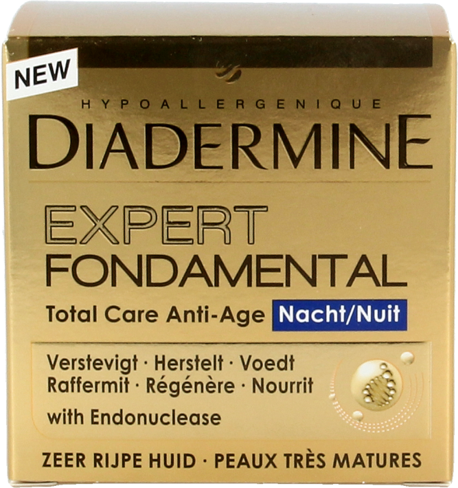 Diadermine Expert fondamental nachtcrÃ¨me - 50 ml