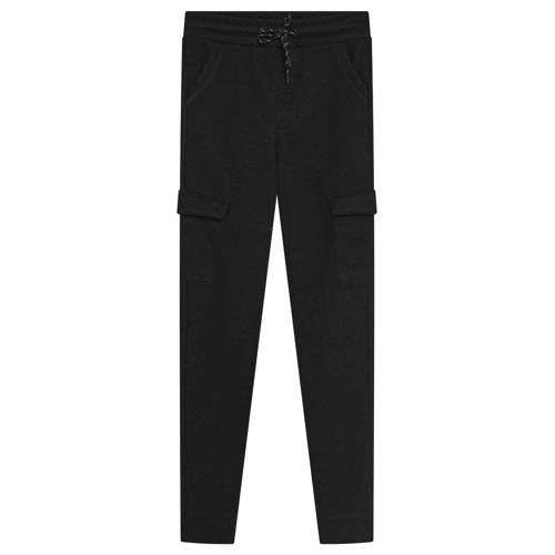 Indian Blue Jeans regular fit geruite cargobroek - grijs