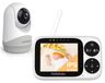 Babyfoon met camera Vidéobabyphone - Écran de 3,2 pouces - Panoramique-inclinaison-zoom - Audio bidirectionnel