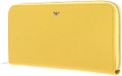 Golden Head Leren portemonnee Madrid RFID Protect RV-Damenbörse 2822 Sonnengelb geel