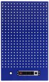 TOOLBOX4YOU Valkenpower Gereedschapswand met stekkerdoos 615 x 1052mm BLAUW