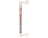 Benson Buitenthermometer - wit - kunststof - 21 cm