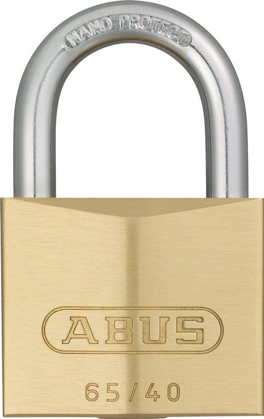 Abus cilinder hangslot - 40mm gelijksluitend - 65/40ka406