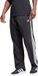 Adidas Sportswear Essentials 3-Stripes Stanford Lichte Woven Tapered Open Hem Pantalon - Heren - Zwart