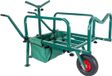 Relaxdays Viskar-groen-145x65x55 cm-met wielen