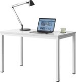 en.casa Bureau laptoptafel 120x60x75 cm Odense wit