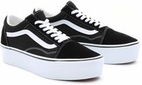 Vans Unisex Lifestyle Classic FTW Sneaker Ua Old Skool Stackform Suède/Canvas Zwart/True Witite