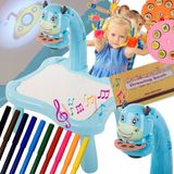VERK GROUP Table éducative avec projecteur pour bébé - Bleu