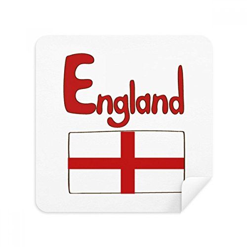 DIYthinker Engeland Nationale Vlag Rood Patroon Bril Schoonmaken Doek Telefoon Scherm Cleaner Suede Stof 2 stks