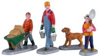 Lemax Morning Chores Set van 4