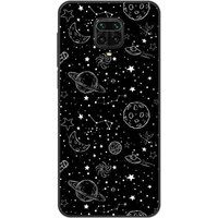 Xiaomi Redmi Note Galaxy draw Verstevigd hoesje met sublimatie bedrukking