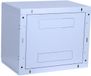 Triton 19" Rack Wall-mount 4U/500 glass door Wandrek Grijs