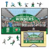 Iconic Puzzles - Houten puzzel, kleur, maat M, Carabao Cup Winners-M