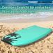 COAST™ Bodyboard planche de natation planche de surf enfants 83 x 47 x 5,5 cm vert