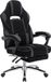 Happyment Fauteuil de jeu Berlin – Gris – Ergonomique – Hauteur réglable – Avec accoudoirs et dossier – Tissu