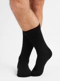 Basset Comfort Merino Wol Sokken Maat 47/50 Zwart