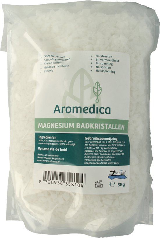 Aromedica Magnesium badkristallen 5 Kilogram