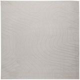 vidaXL Palmeras Binnen- en Buitentapijt Crème 120 x 120 cm Polyester