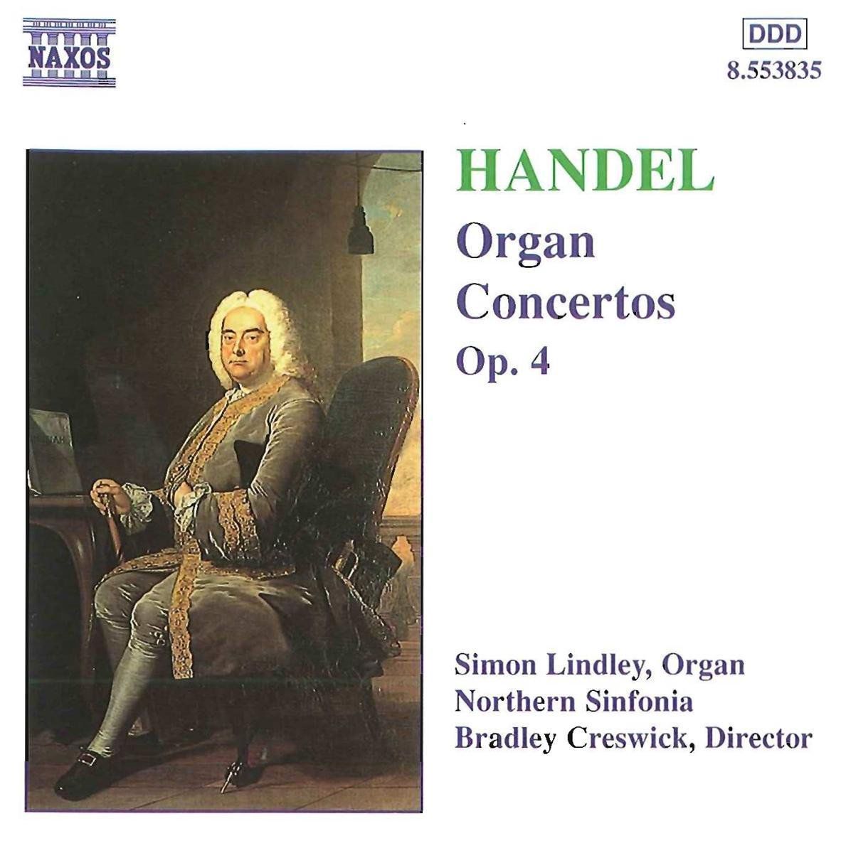 OUTHERE Handel: Organ Concertos Op 4 / Lindley, Creswick, et al
