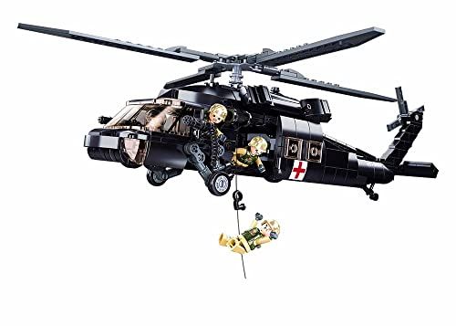 Sluban M38-B1012 ModelBricks-UH-60 Black Hawk 692 stuks