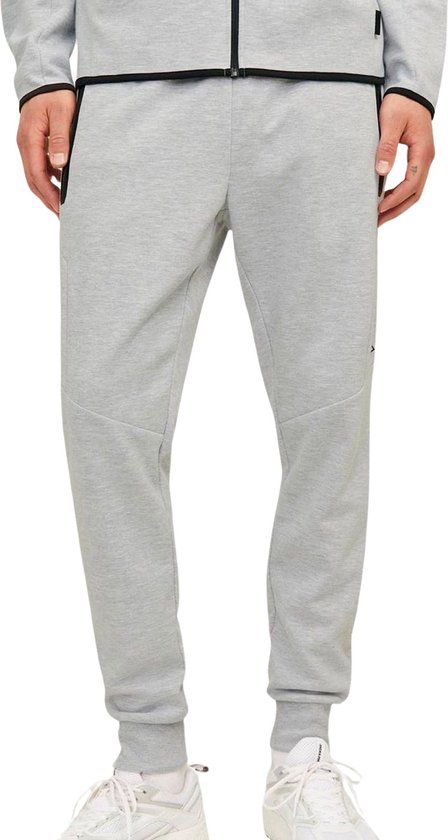 Jack & Jones Will Fusion Sportbroek Heren - Maat S - Lichtgrijs