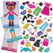 Baker Ross VC154 Magnetische aankleedpoppetjes - Set van 3, magnetische mode-speelset