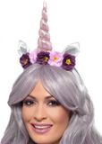 Smiffys Unicorn Oren haarband - Multicolours