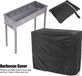 Housse de barbecue noir polyester/PU/TPU sans marque