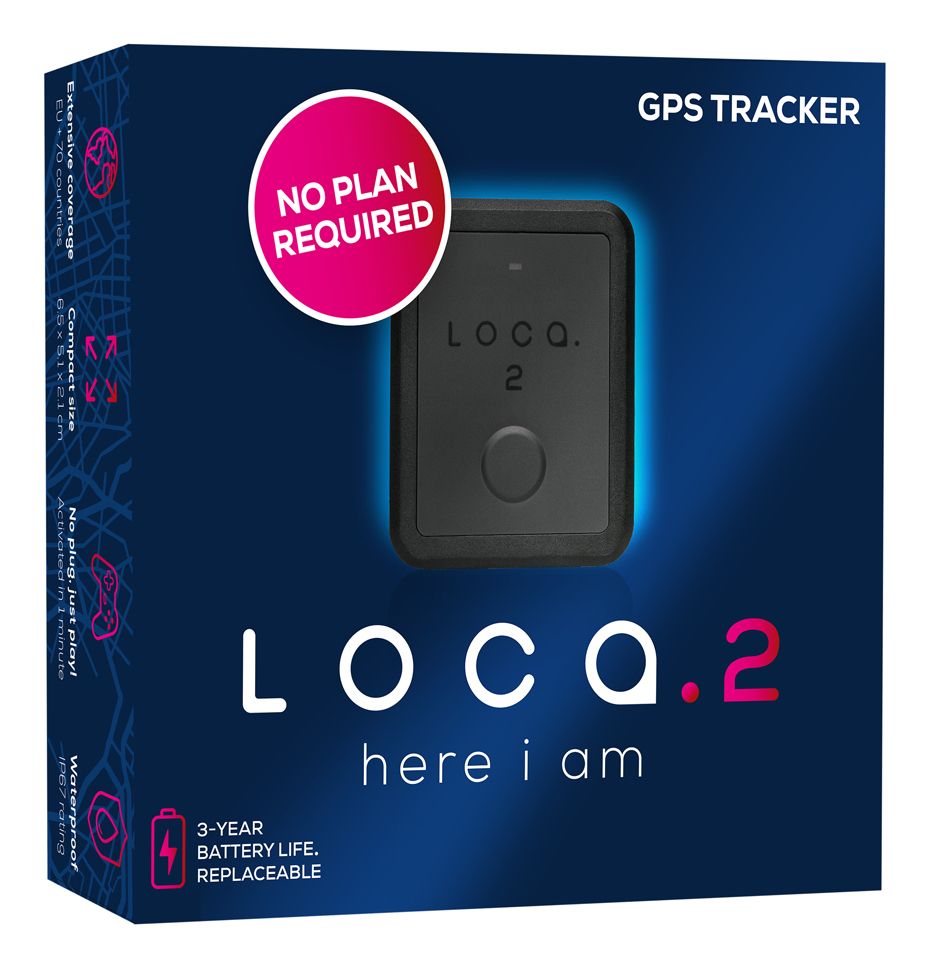 Nedsoft Loca 2 GPS Tracker - Zwart - Zonder Abonnement - 3 Jaar Batterijduur - Waterdicht (IP67) - Voor Auto, Scooter, Fatbike, Camper, Fiets, Boot of Koffer