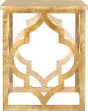 Safavieh Bijzettafel Rechthoek Hout Goud 47 x 47 x 58.42 cm