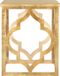 Safavieh Bijzettafel Rechthoek Hout Goud 47 x 47 x 58.42 cm