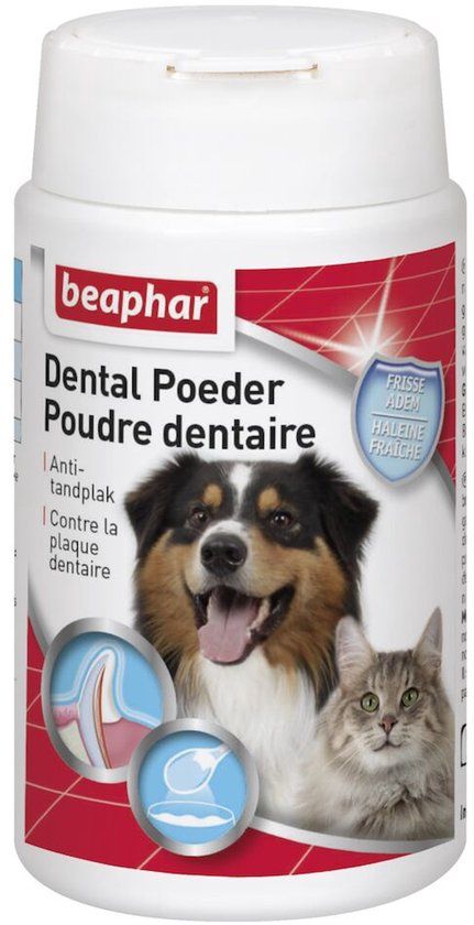 Beaphar Dental Poeder - Gebitsverzorging - 75 g