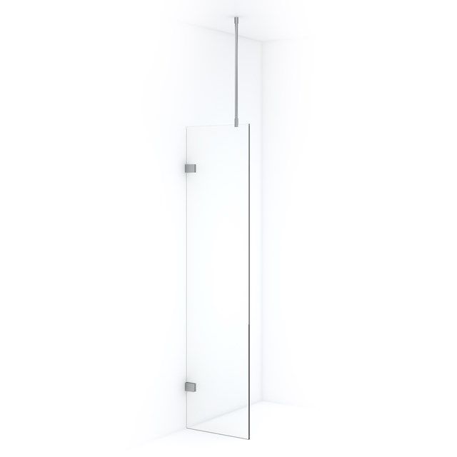 Maxaro Inloopdouche Diamond 50cm 8mm Helder Veiligheidsglas Chroom
