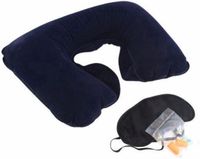 Go Go Gadget 3-in-1 Reiskussen-Set Blauw
