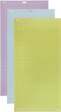 Cricut lot de 3 tapis de découpe - bleu, vert, violet - 30,48 x 60,96 cm