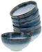 CreaTable Cascade 6-delige dipschalen set blauw 300 ml