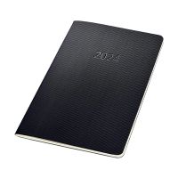 Sigel Concept A5 maandagenda 2024 zwart softcover