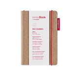 transotype SenseBook Red Rubber 14x9cm Ruled Pages