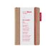 transotype SenseBook Red Rubber 14x9cm Ruled Pages