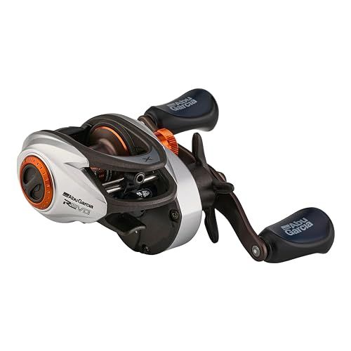 Abu Garcia Revo X Low Profile Baitcast Reel - Black/Silver